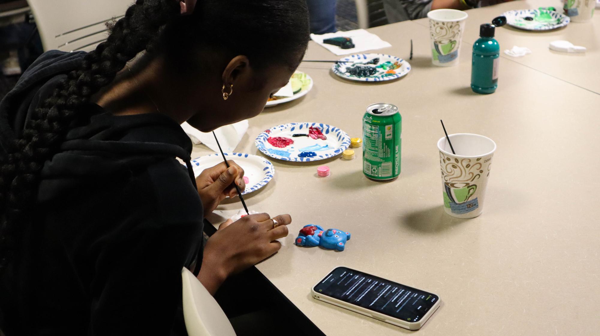 New Student Connections: Pottery Painting and Pizza