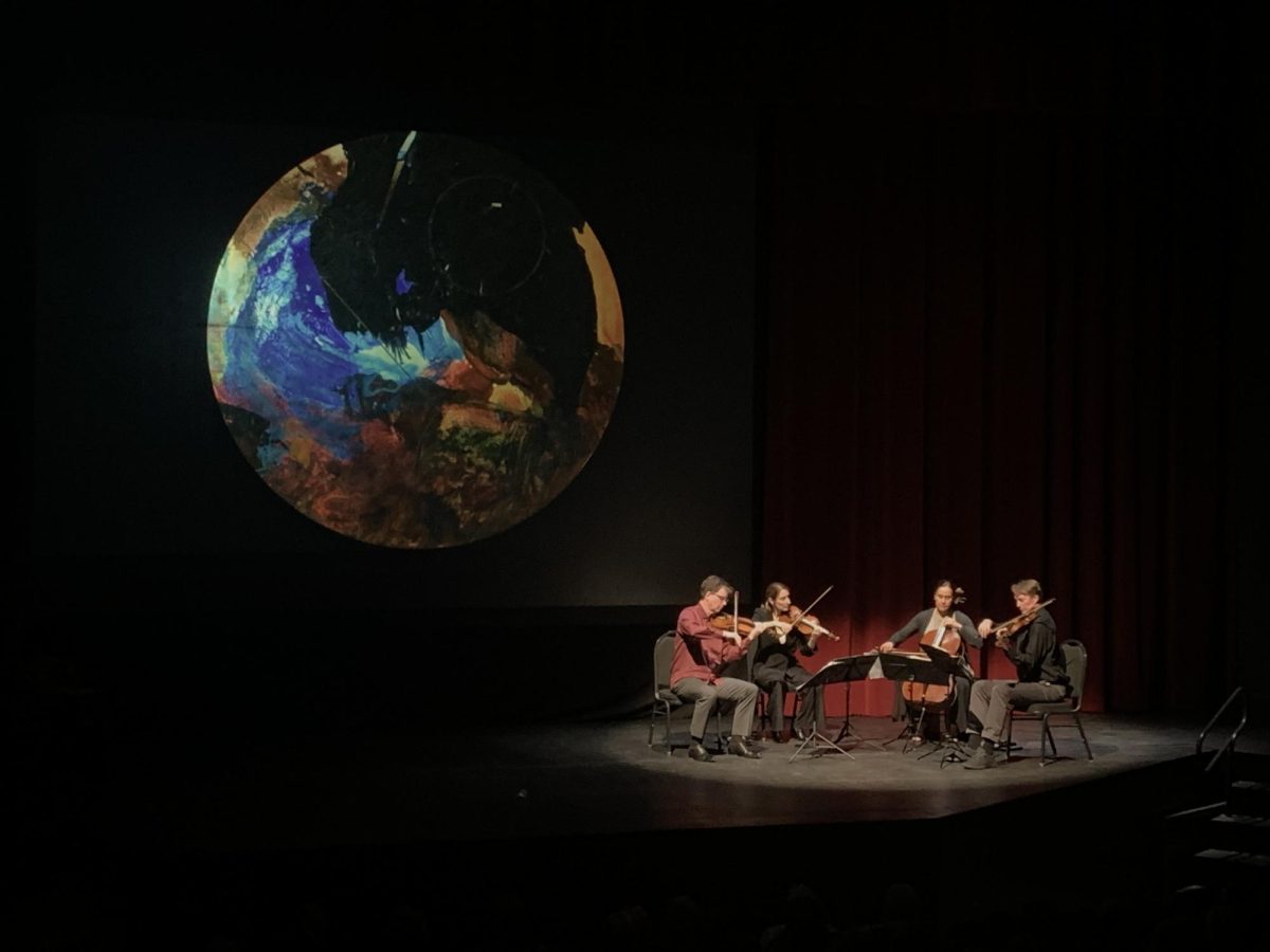 The Fry Street Quartet performed at the Blizzard Theatre on Oct. 6, 2023, as part of Rising Tide: The Crossroads Project.