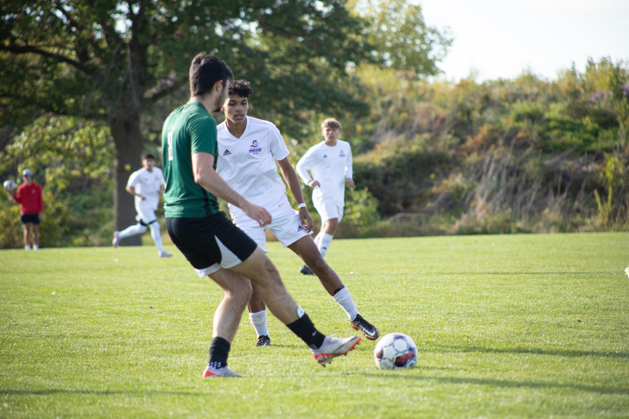 Photos: Men's soccer loses 0-3 against Prairie State College