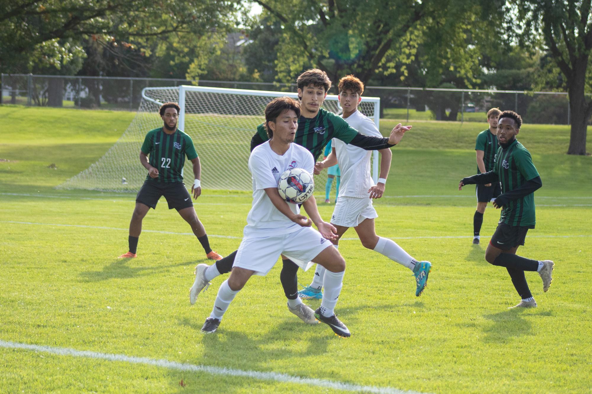 Photos: Men's soccer loses 0-3 against Prairie State College