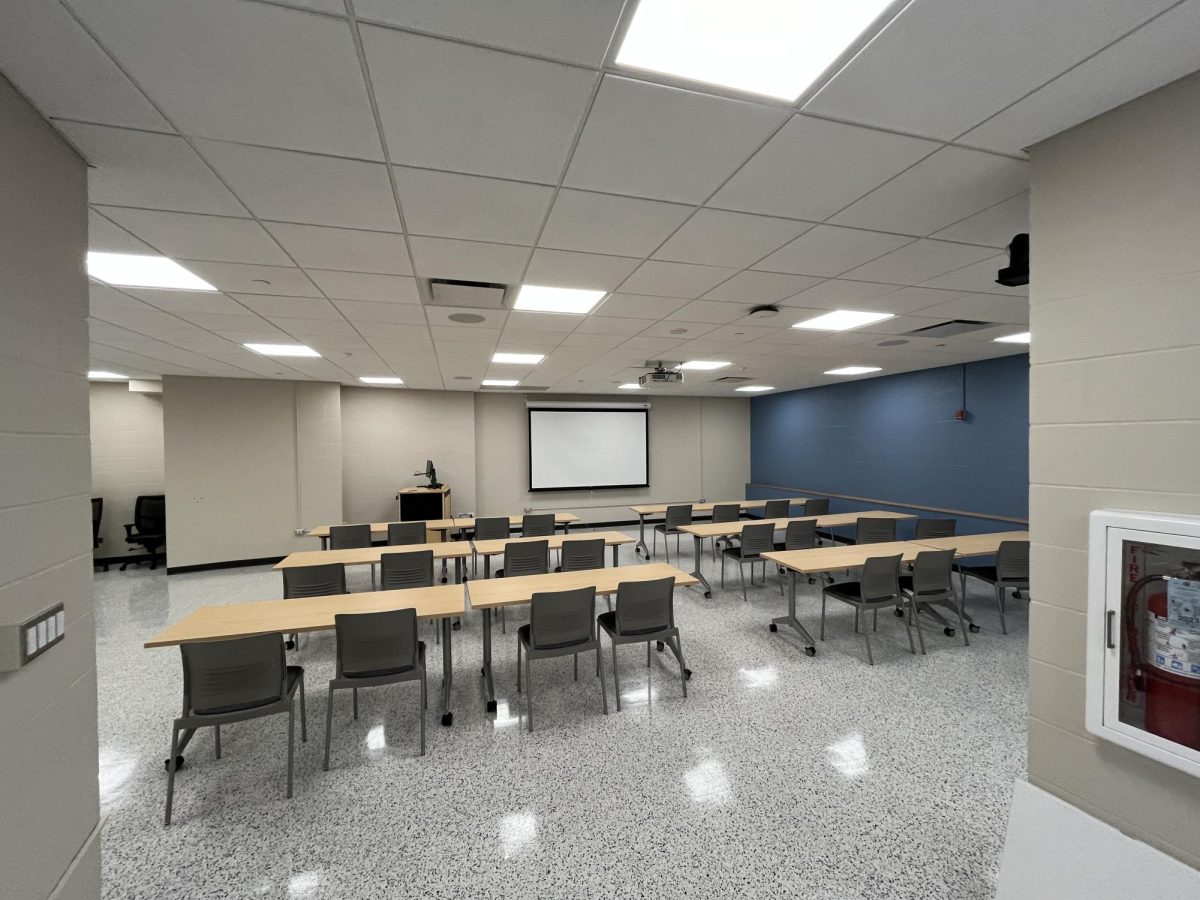 Several new classrooms were created in renovations to Building H.