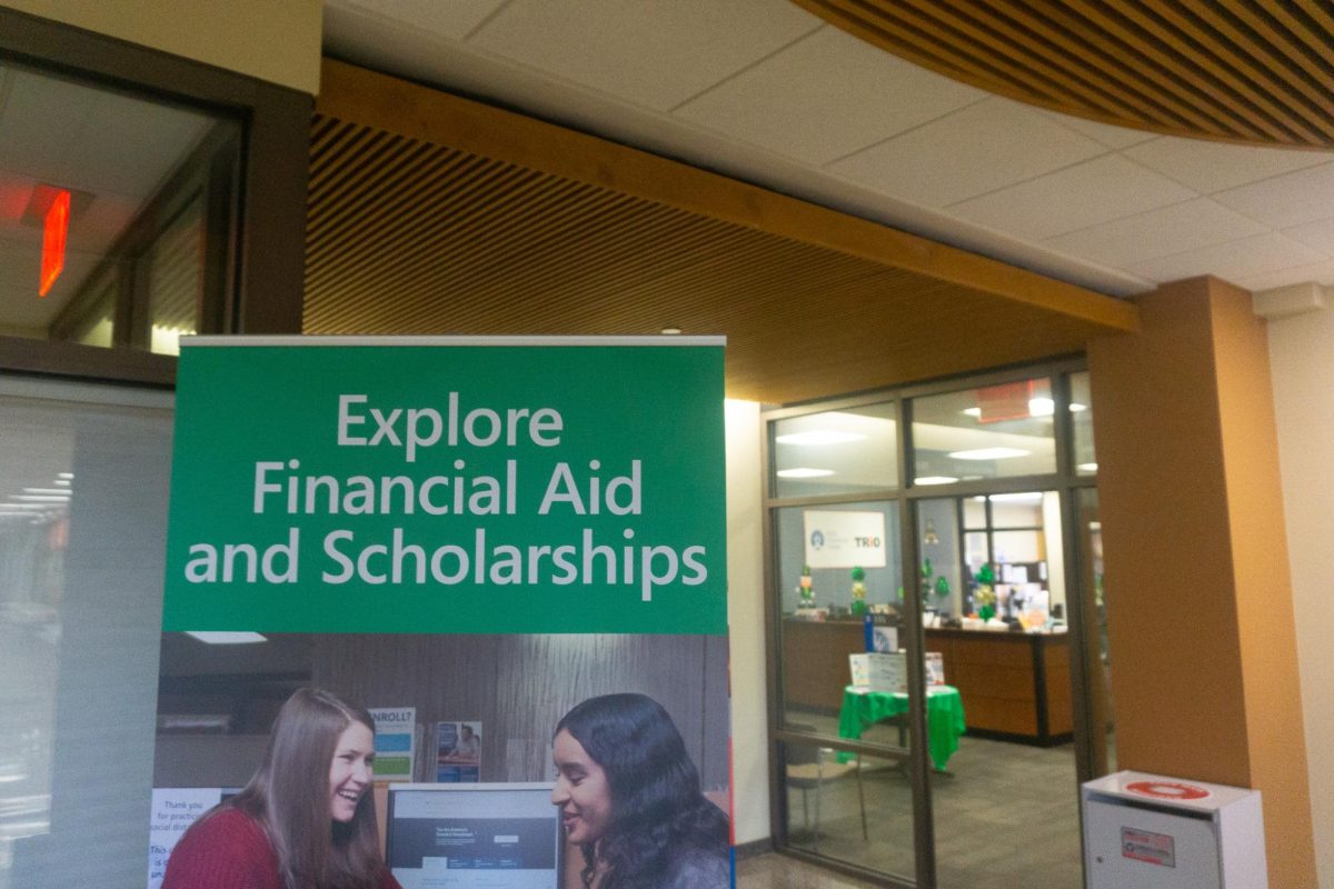 The Financial Aid & Scholarships Office and TRIO Office at ECC in Building B. 