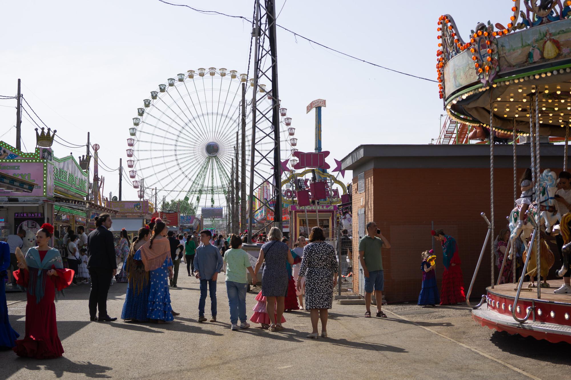 La Feria de Abril in Seville, Spain