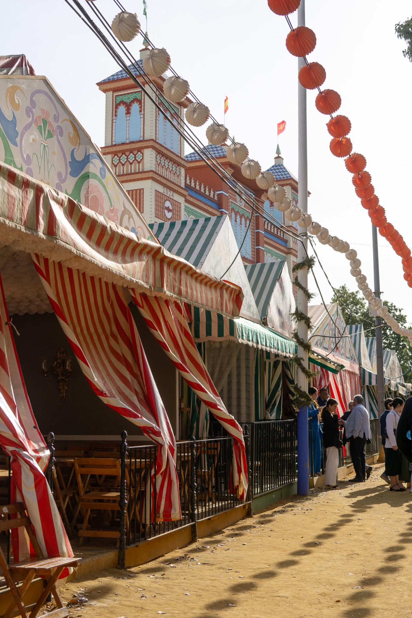 La Feria de Abril in Seville, Spain