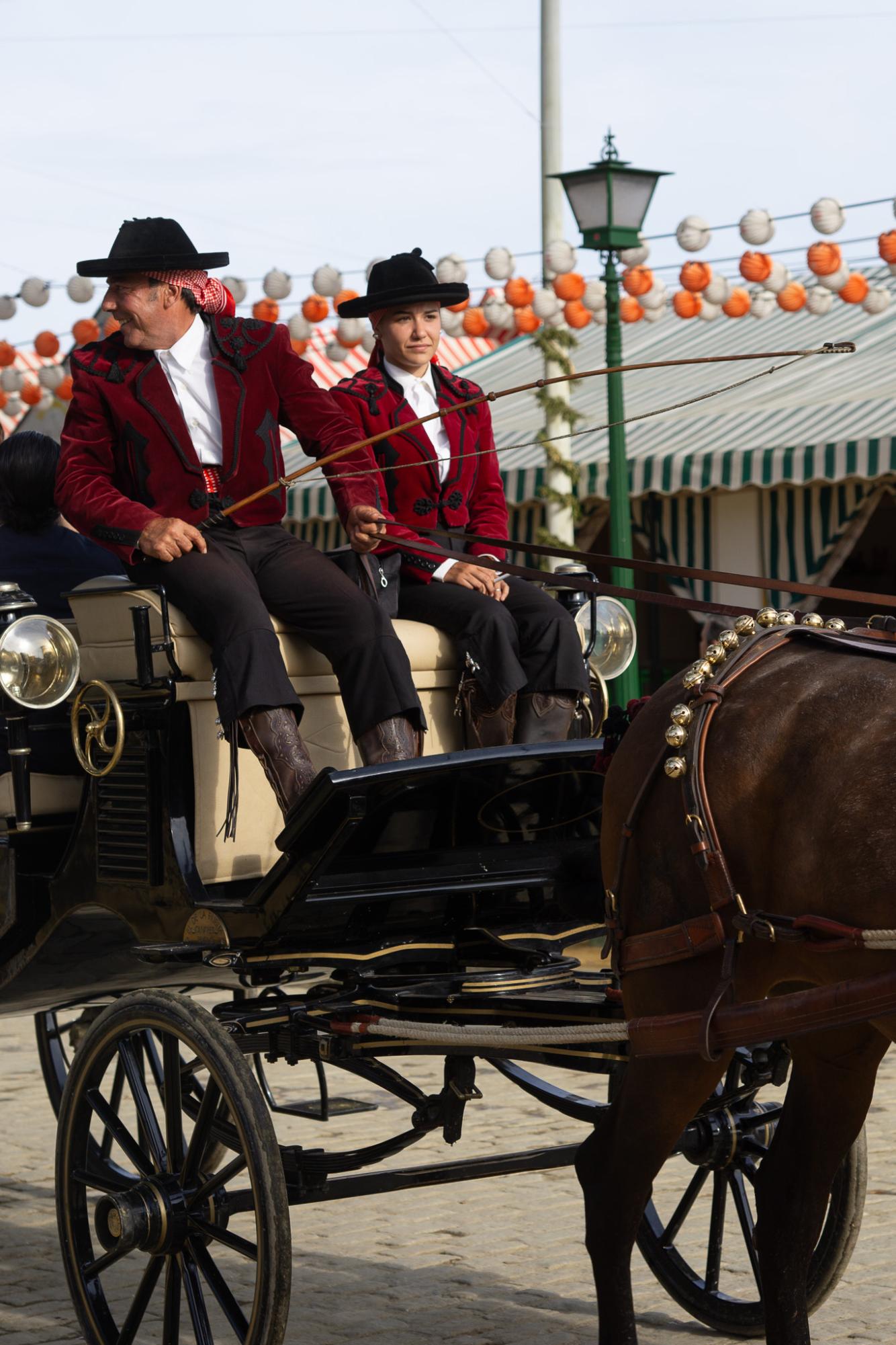 La Feria de Abril in Seville, Spain