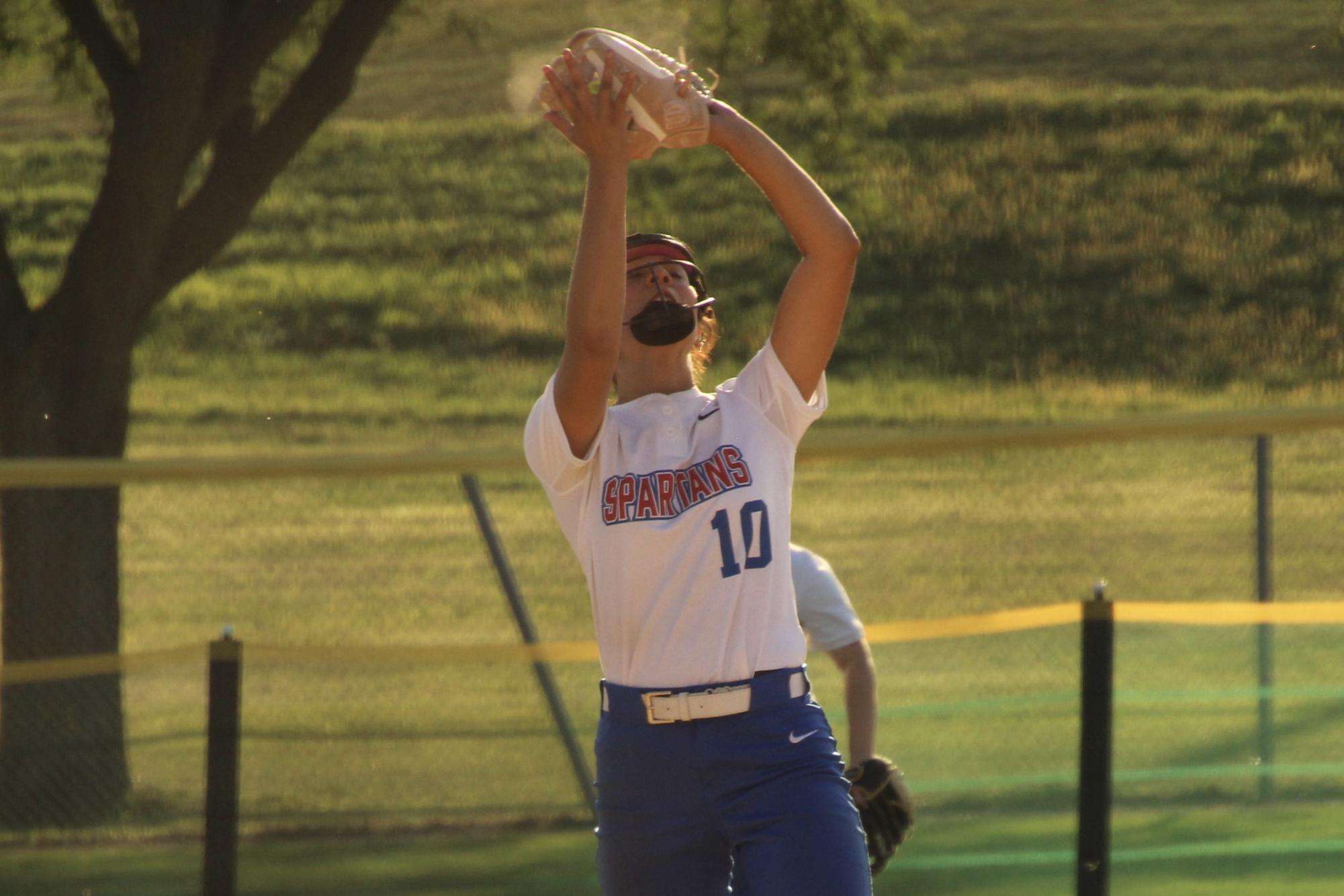ECC Softball team faces off against Harper College