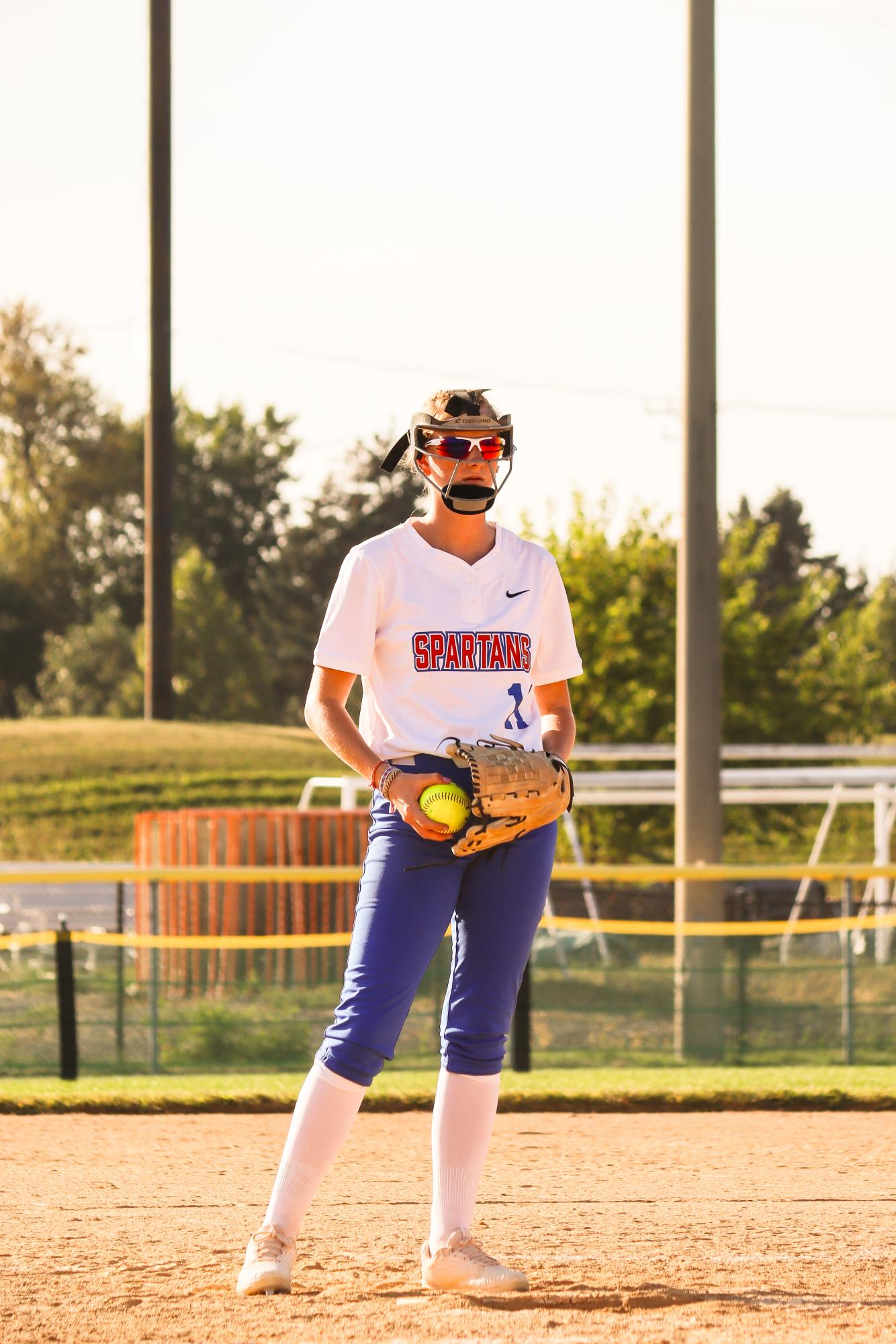 ECC Softball team faces off against Harper College