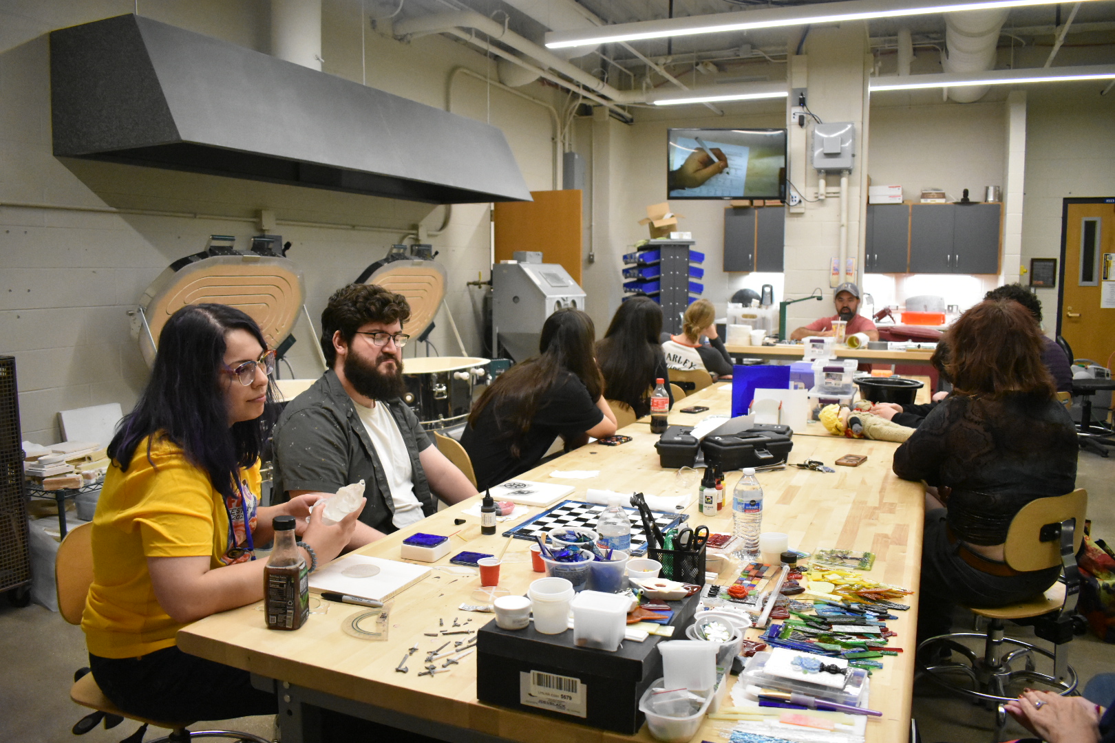 Sculpting creativity in an art class
