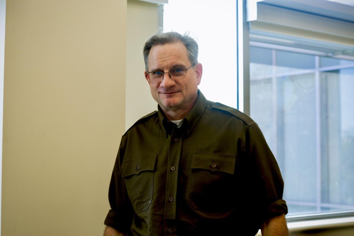 Biology Professor Frederick Vogt at Elgin Community College on Thursday Oct. 30, 2025. 