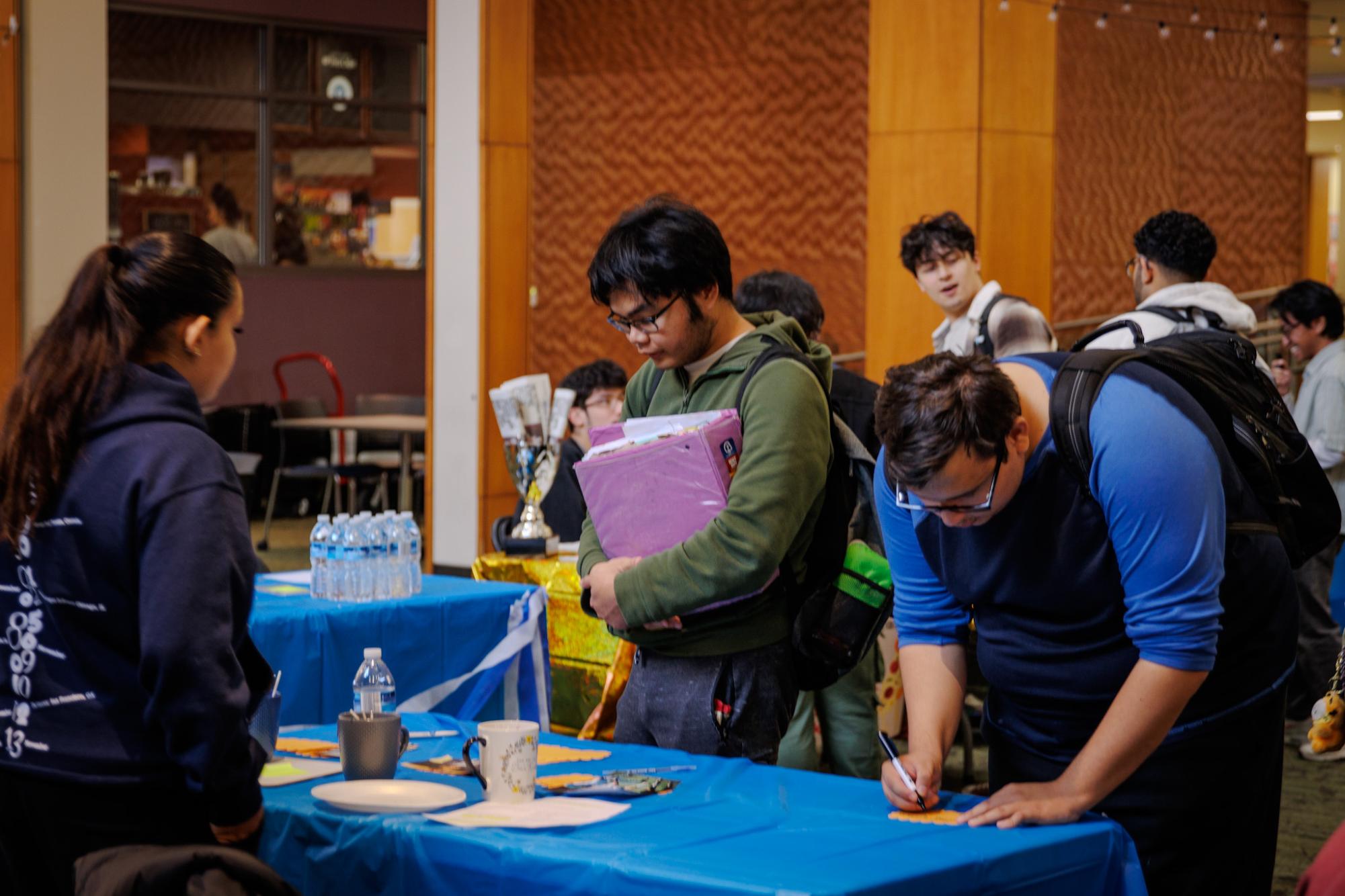 ECC students attend Observer's News and Bites Event