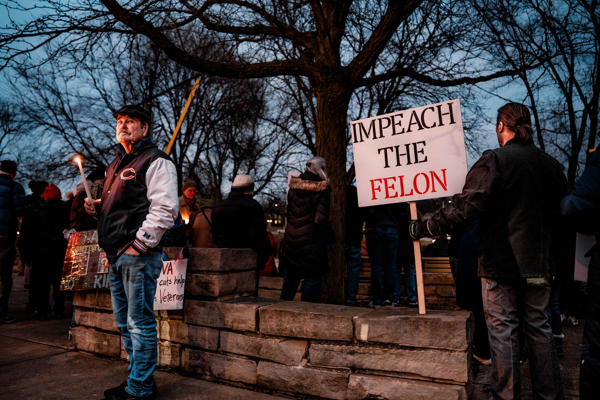 Residents gather to mourn, to protest, and to pray concerning ICE-related deaths