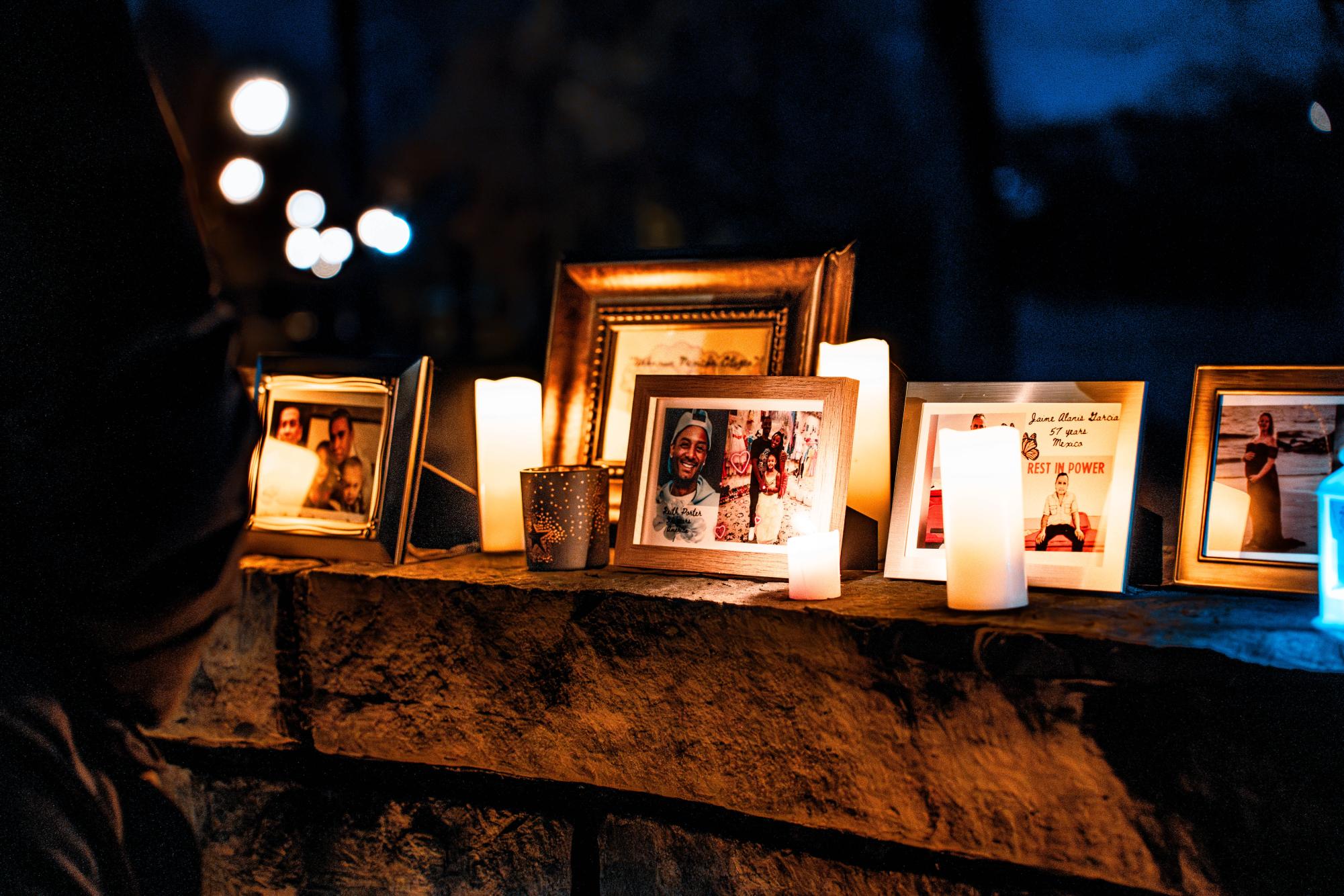 Residents gather to mourn, to protest, and to pray concerning ICE-related deaths