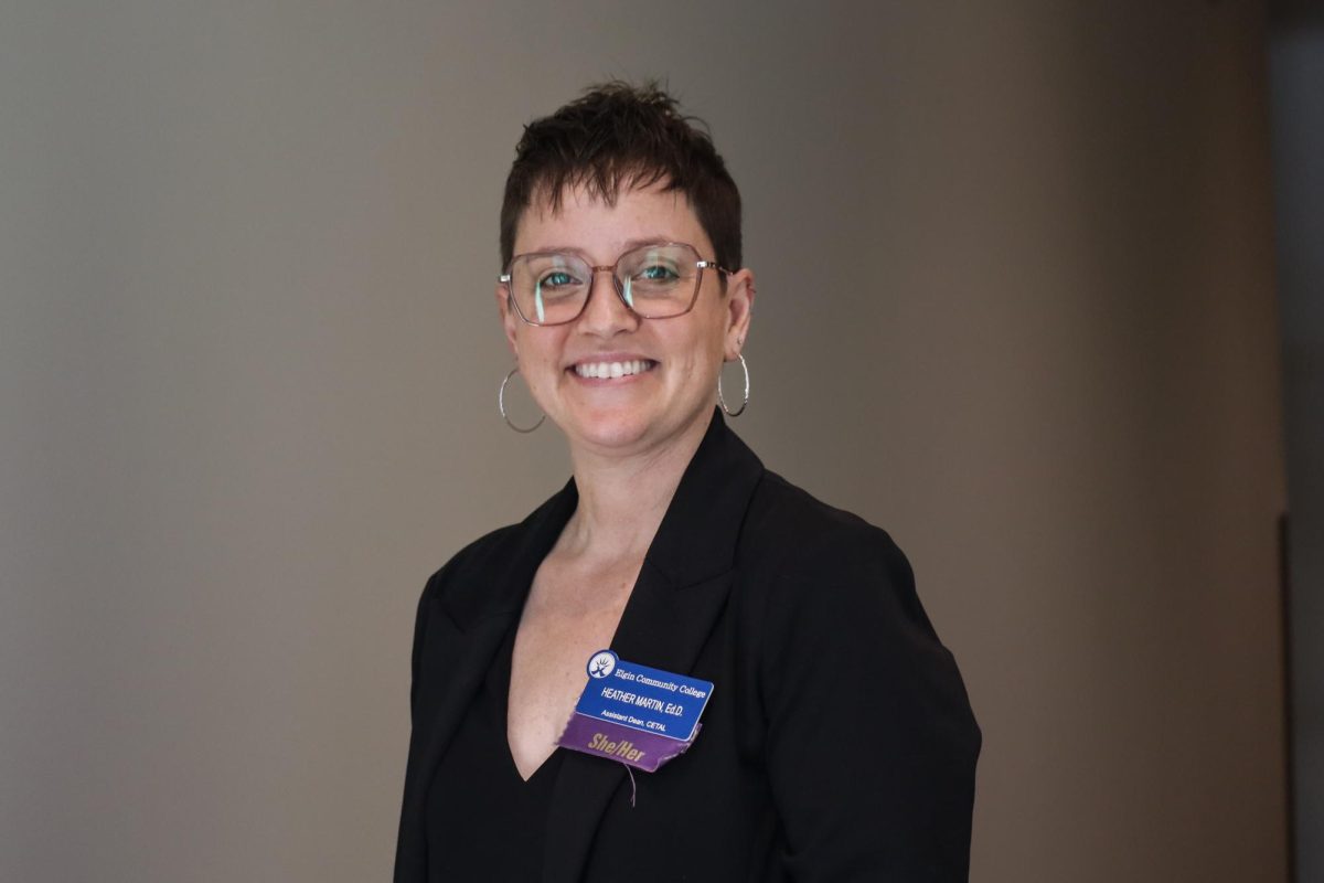 Heather Martin, Assistant Dean of CETAL, near her office on February 4, 2026. Martin works in informing faculty on how to meet the learning needs of the student body.