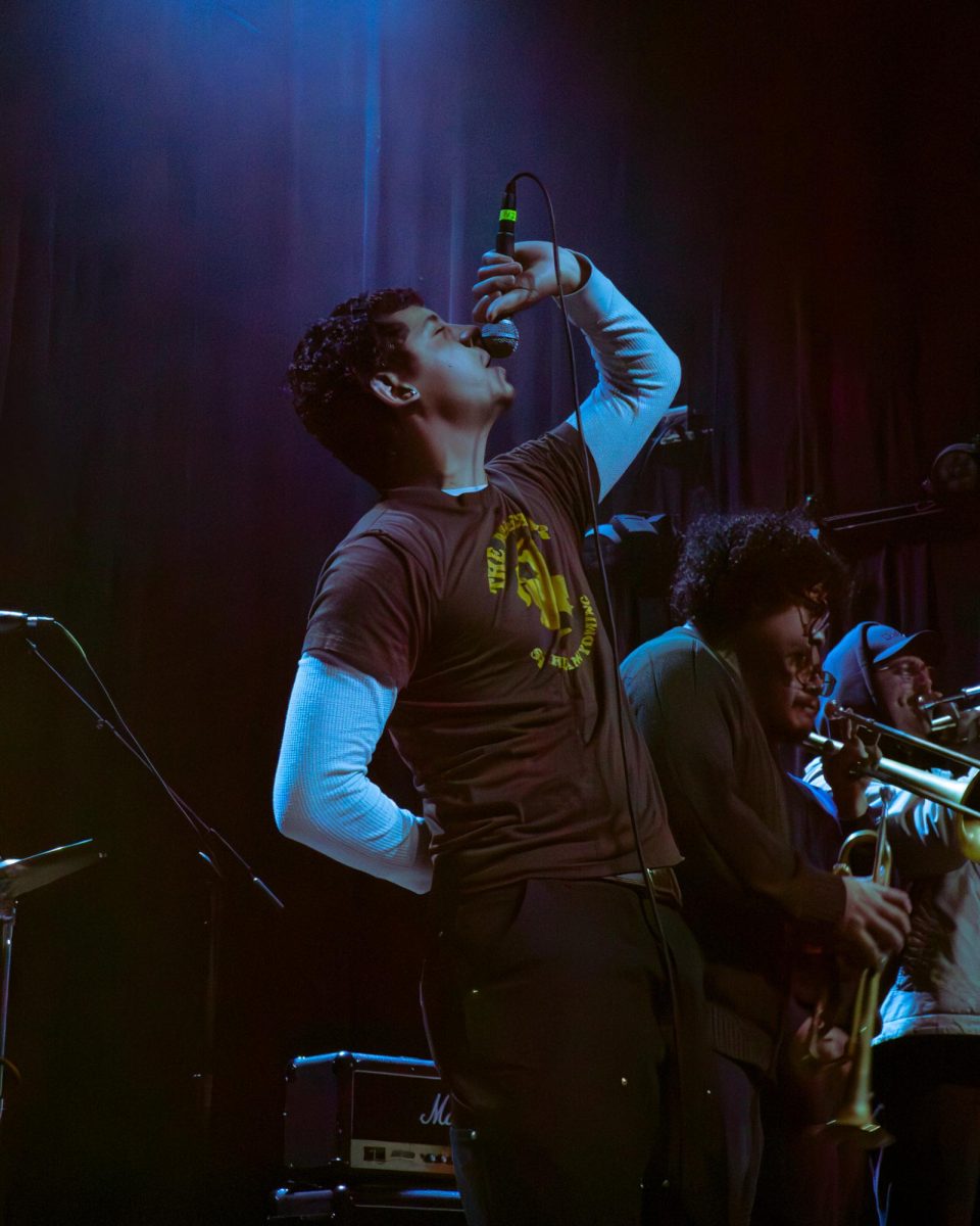 Vatos Tristes during their performance at Lincoln Hall in Chicago on January 3, 2026. This was a milestone show for the band, having developed from basement practices to sold-out shows.