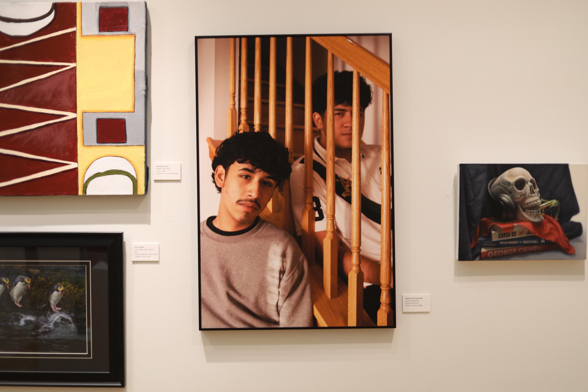 Students exhibit their art in Skyway Art Exhibition