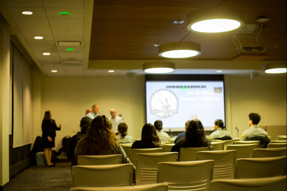 "The Reality of Human Trafficking" event held at Elgin Community College on March 4th. 