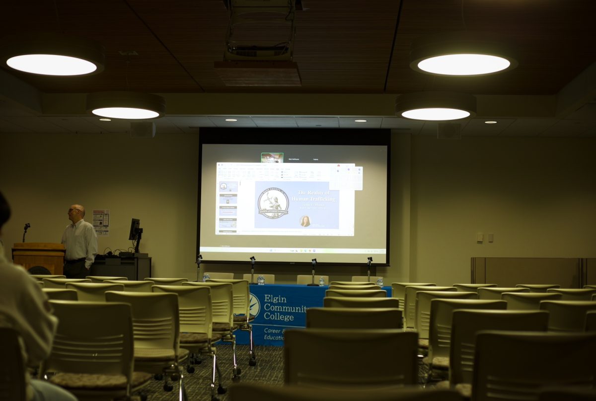 Criminal Justive Conversations, a speaker series open to students and the campus community. The event took place in Building B and was available to watch on Zoom on March 4th. 