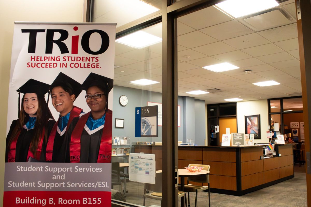 [FILE PHOTO] ECC's TRiO services on March 24, 2026, are currently available Monday-Thursday from 8:00 a.m-7:00 p.m, and Friday from 8:00 a.m-4:00 p.m. TRiO is one of the few offices available to students enrolled in night classes.