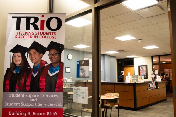 [FILE PHOTO] ECC's TRiO services on March 24, 2026, are currently available Monday-Thursday from 8:00 a.m-7:00 p.m, and Friday from 8:00 a.m-4:00 p.m. TRiO is one of the few offices available to students enrolled in night classes.