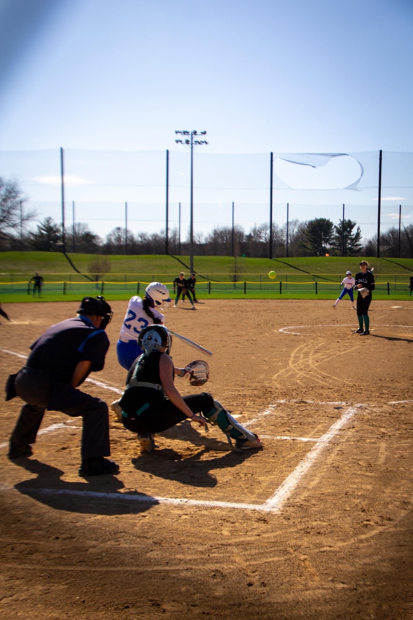 Spartans softball ends losing streak with a win against Oakton
