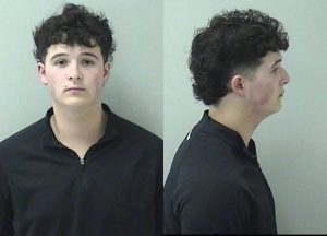 Charles Rodgers, an ECC student. faces six felony charges after a car collision leaves an elderly couple dead.  