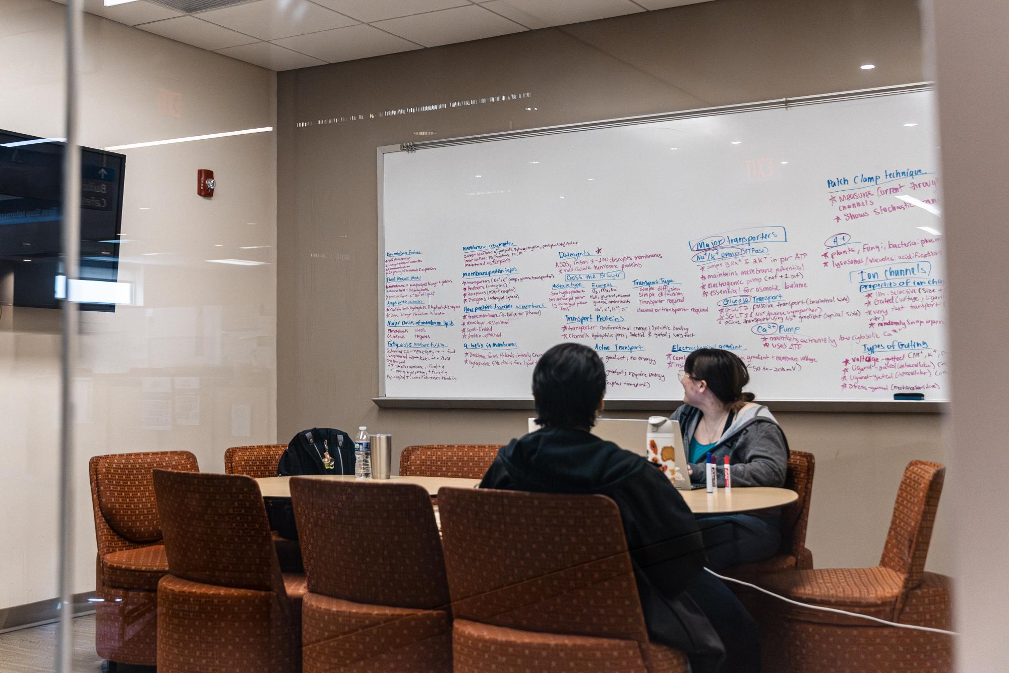 Demand for study rooms increases during finals