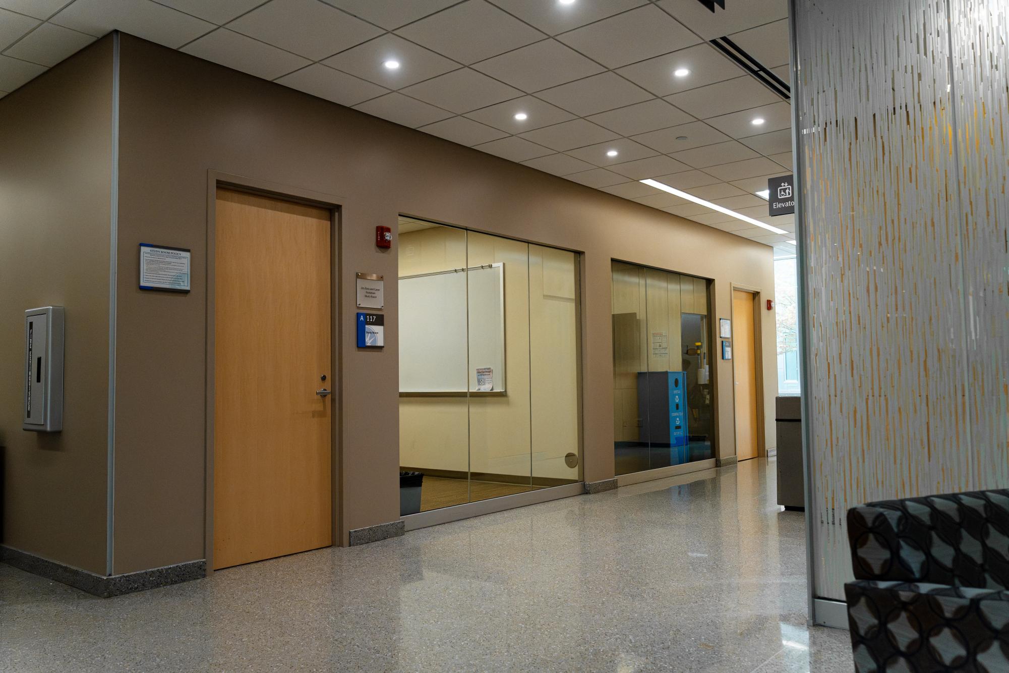 Demand for study rooms increases during finals